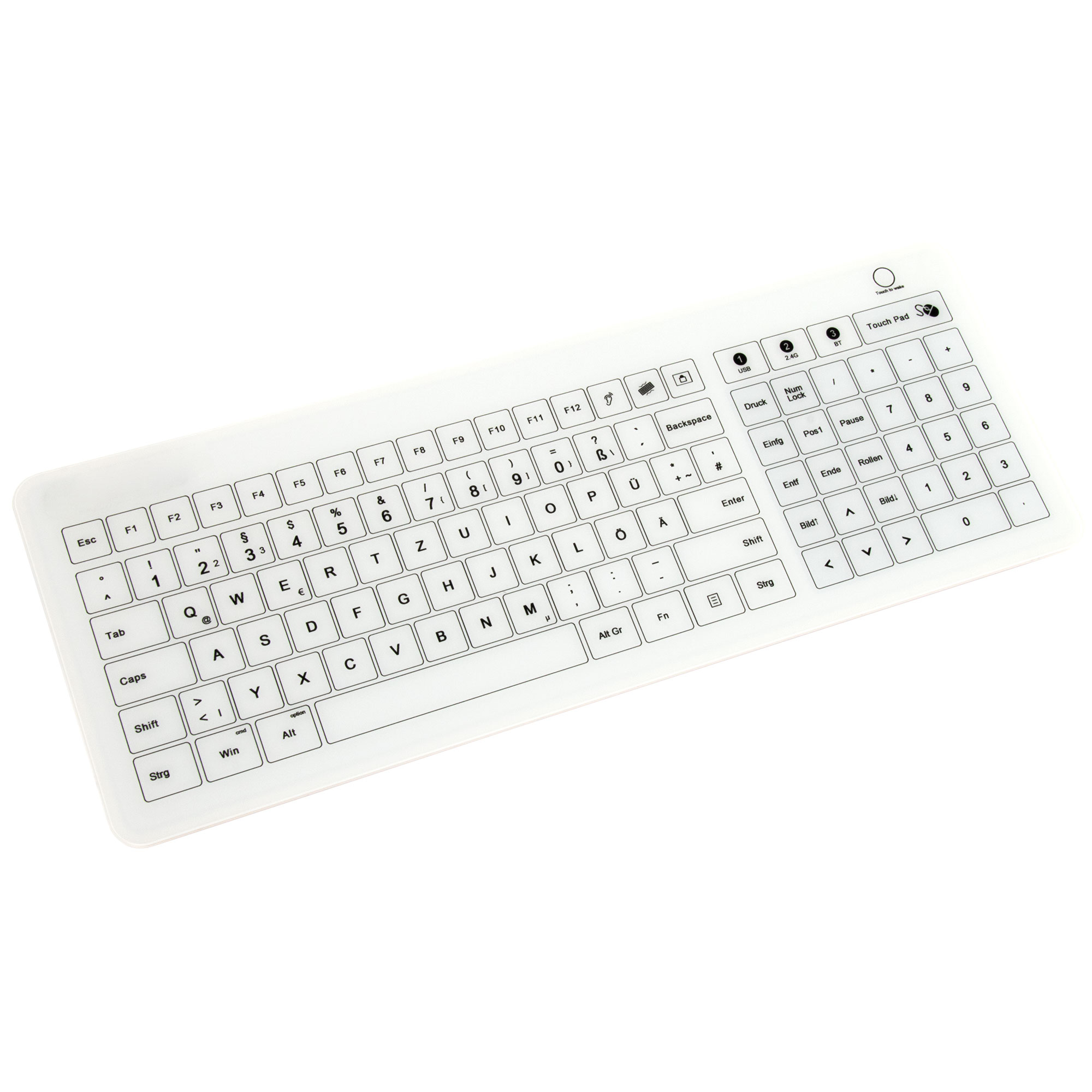 Cleanroom Glass Keyboard G1/G1W