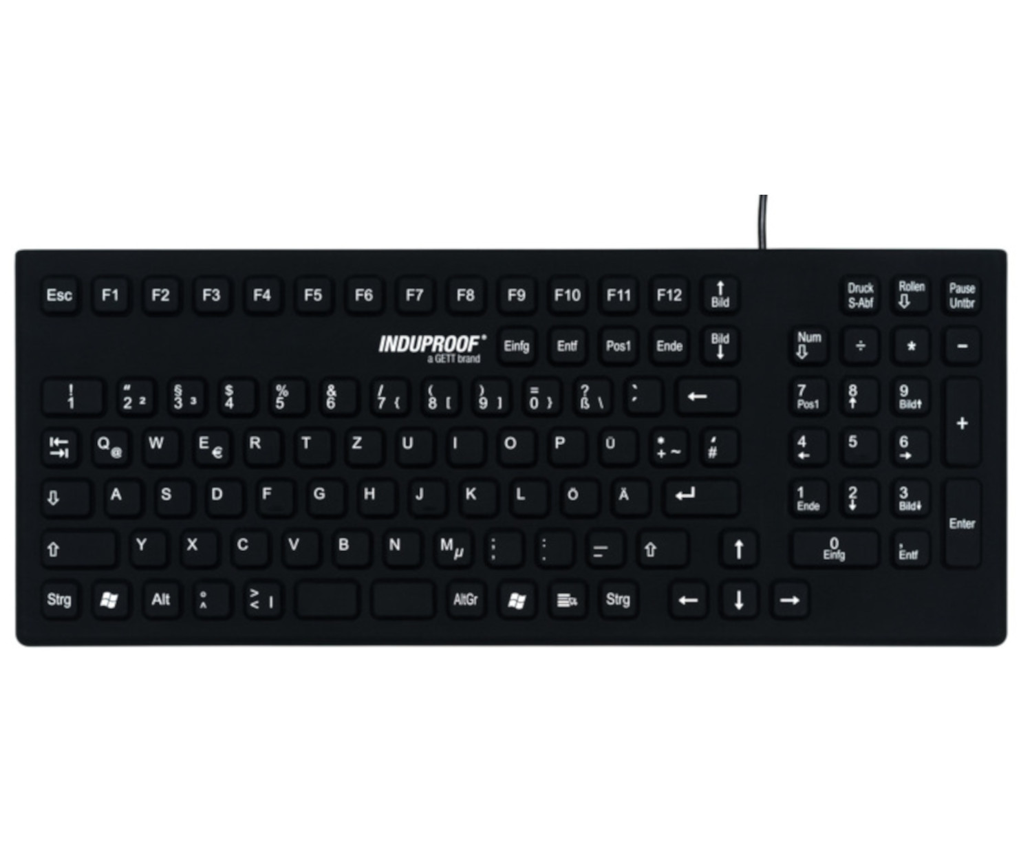 Cleanroom Keyboard InduProof Smart Classic