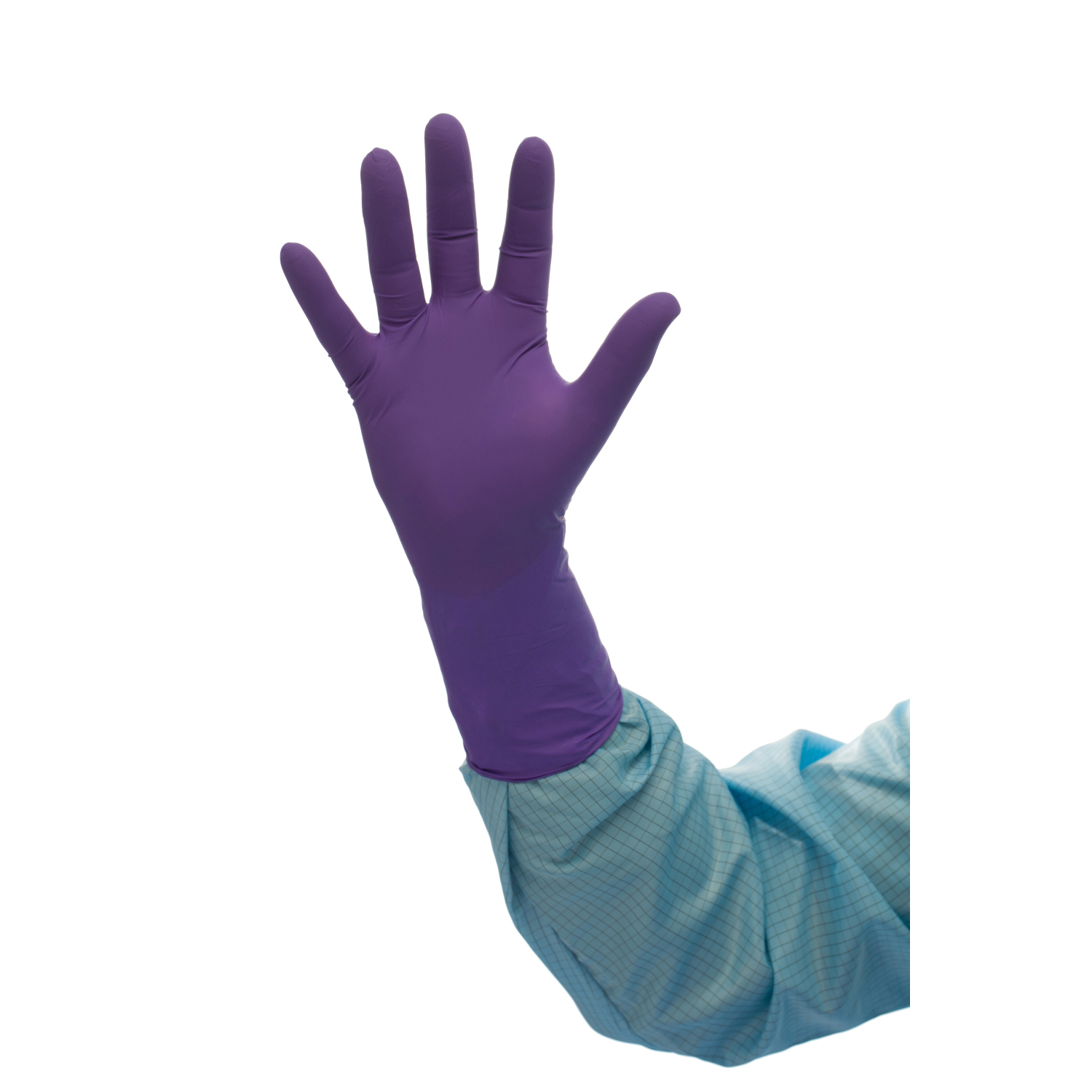 Nitrile Cleanroom Glove BioClean Indigo