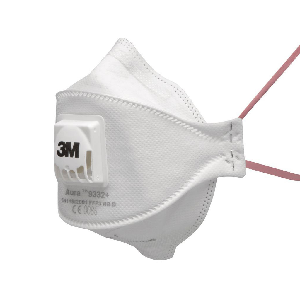 Aura 3M Disposable Breathing Mask #9332+